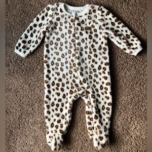 Juicy Couture Brown and White Kids Footie